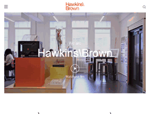 Tablet Screenshot of hawkinsbrown.com